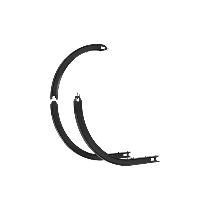 AT9040 | Guide rail, 45° curved segment, without lock