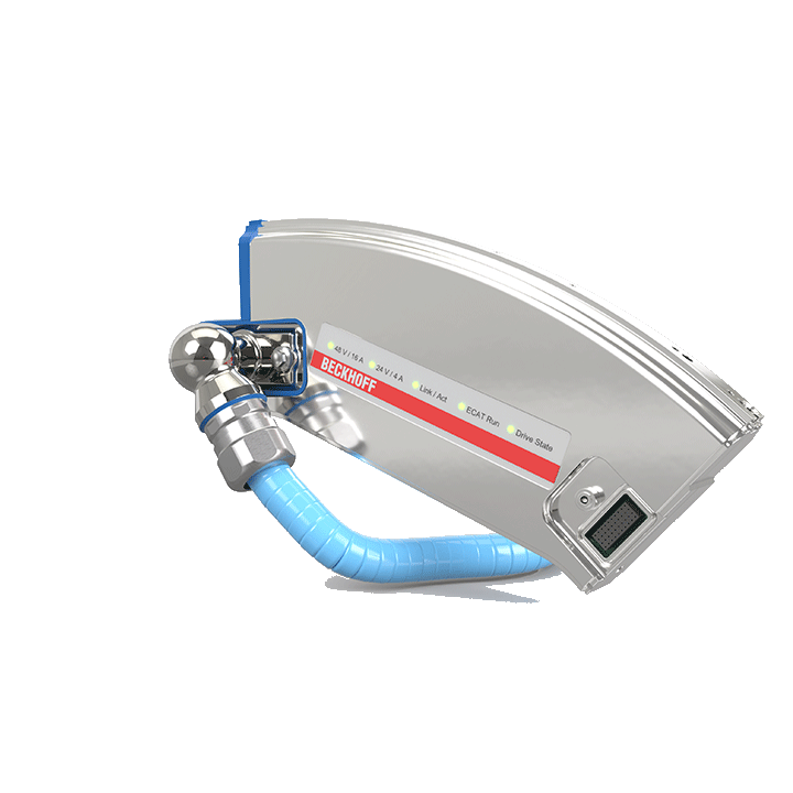 ATH2042 | Motor module, 45° curved segment, with angled infeed