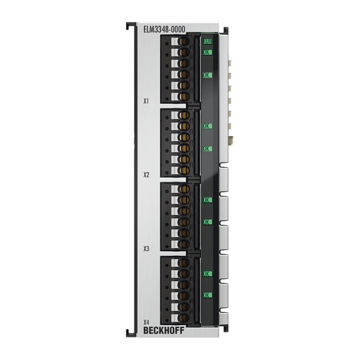 ELM3348-0000 | EtherCAT-Klemme, 8-Kanal-Analog-Eingang, Temperatur, Thermoelement, 24 Bit, hochpräzise, 1 kSps