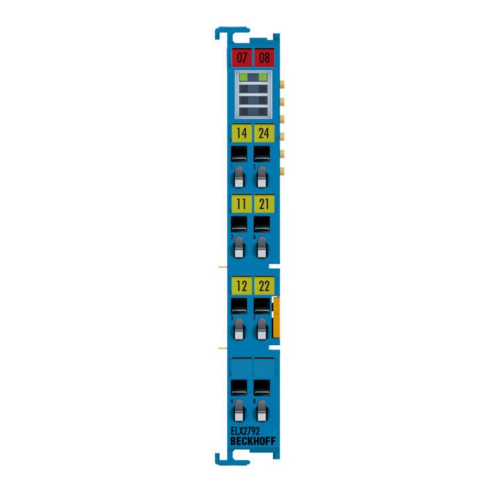 ELX2792 | EtherCAT Terminal, 2-channel solid state relay output, potential-free, Ex i