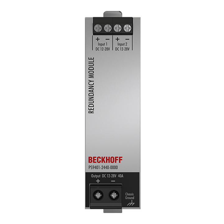 PS9401-2440-0000 | MOSFET redundancy module PS9400; input: 12…28 V DC, 2 x 20 A; output: 12…28 V DC, 1 x 40 A