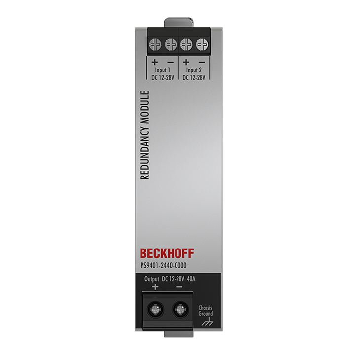 PS9401-2440-0000 | MOSFET redundancy module PS9400; input: 12…28 V DC, 2 x 20 A; output: 12…28 V DC, 1 x 40 A