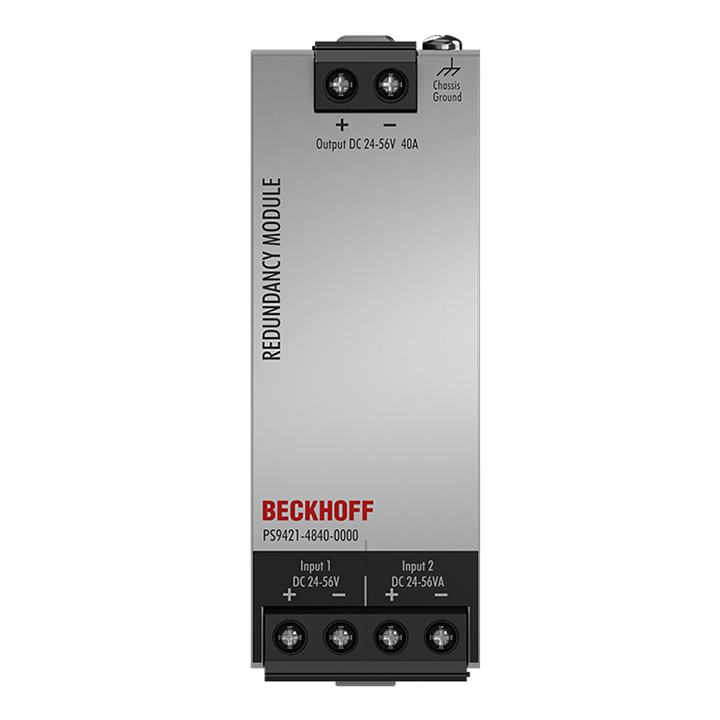 PS9421-4840-0000 | MOSFET redundancy module PS9400; input: 24…56 V DC, 2 x 20 A; output: 24…56 V DC, 1 x 40 A