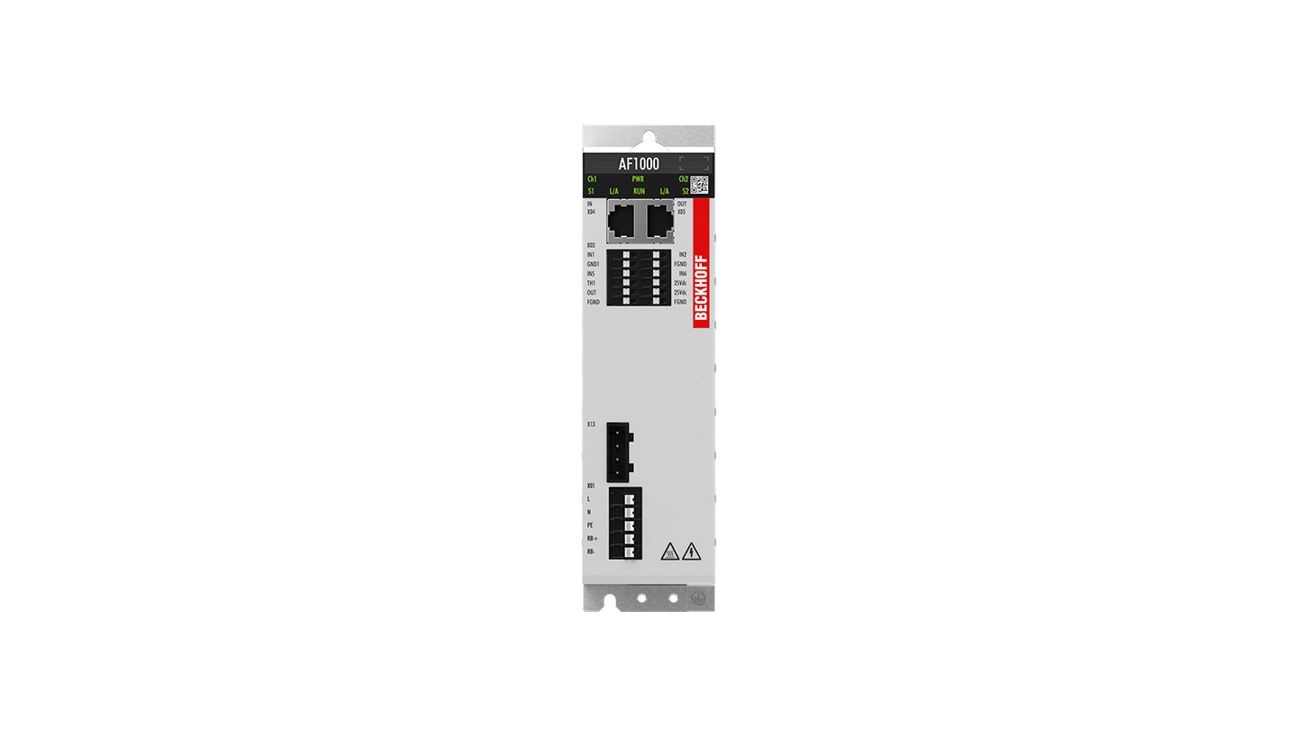 AF1107-1000-0000 | Economy variable frequency drive, single-phase, single-axis module, 0.75 kW