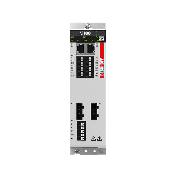 AF1203-1xxx | Economy variable frequency drive, single-phase, dual-axis module, 0.37 kW