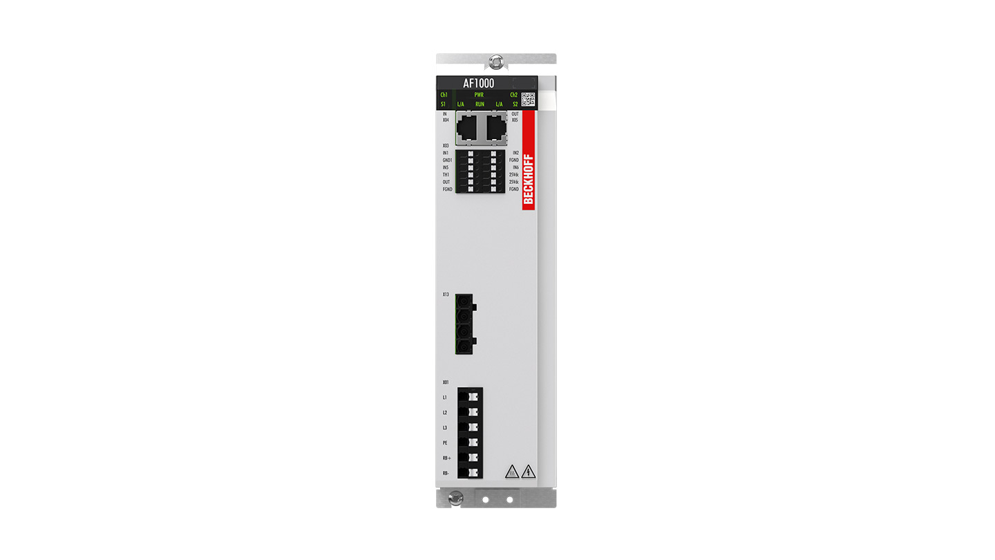 AF1115-3xxx | Economy variable frequency drive, three-phase, single-axis module, 1.5 kW