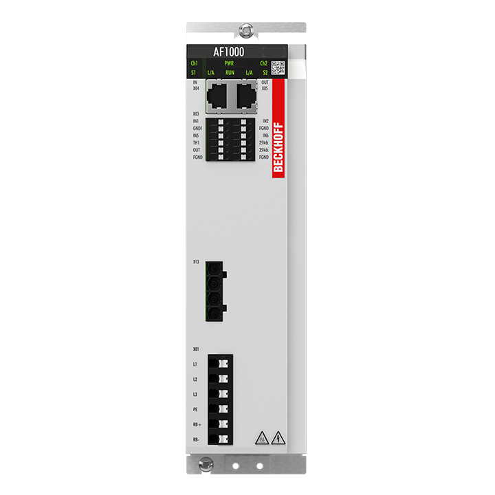 AF1107-3xxx | Economy variable frequency drive, three-phase, single-axis module, 0.75 kW