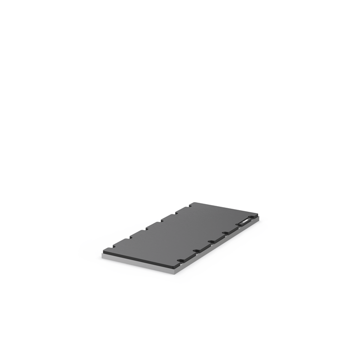AL8562-0000-0000 | Magnetplatte Baubreite W6, Sekundärteil für AL806x, Länge 288 mm