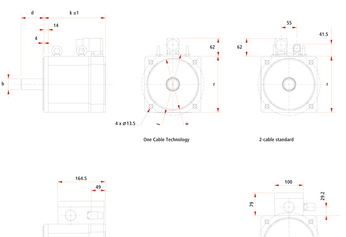 AM807x | Servomotor 31.8 – 72.6 Nm (standstill torque)