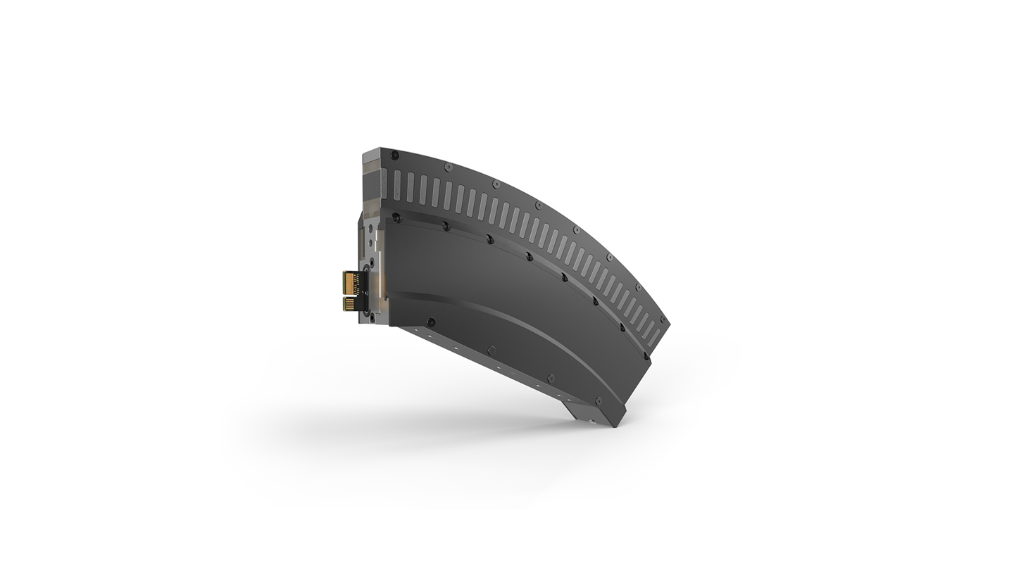 AT2040 | Motor module, 45° curved segment, without infeed