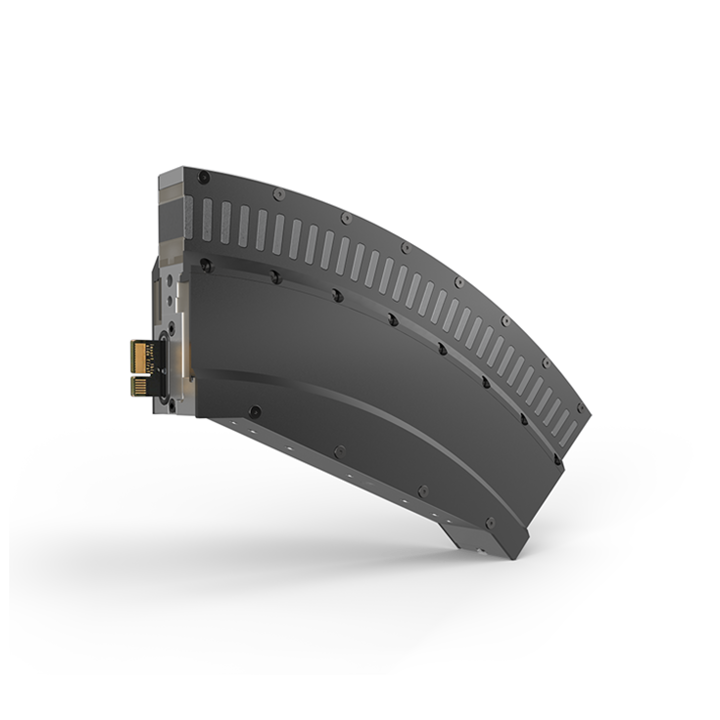 AT2040 | Motor module, 45° curved segment, without infeed