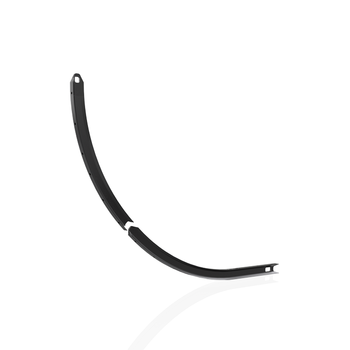 AT9020 | Guide rail, 22.5° curved segment, without lock