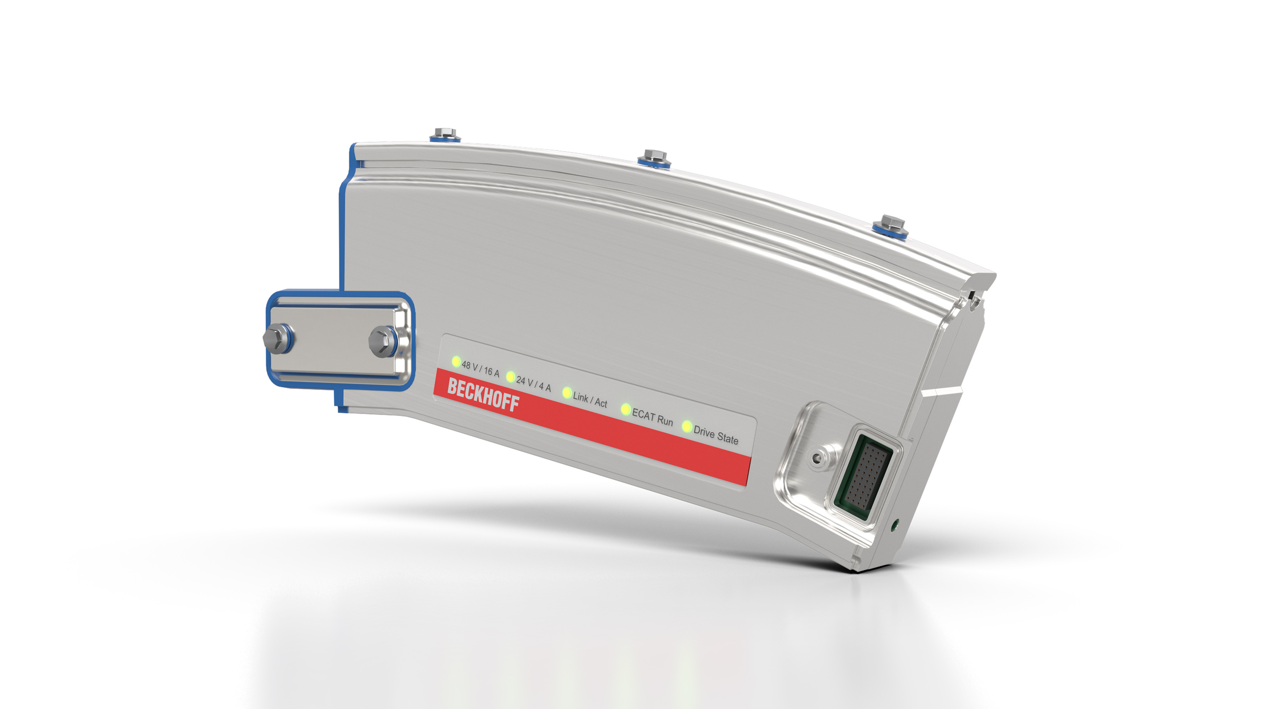 ATH2020-0250-0002 | Motor module, 22.5° curved segment, without infeed, with cover for guide rail mounting surface