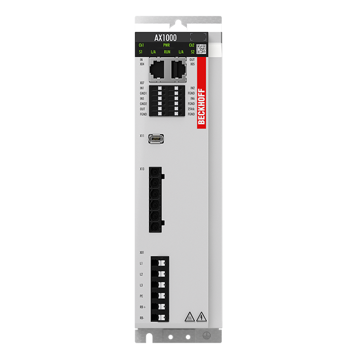 AX1106-3201-0000 | Economy servo drive, three-phase, single-axis module, 6.9 A