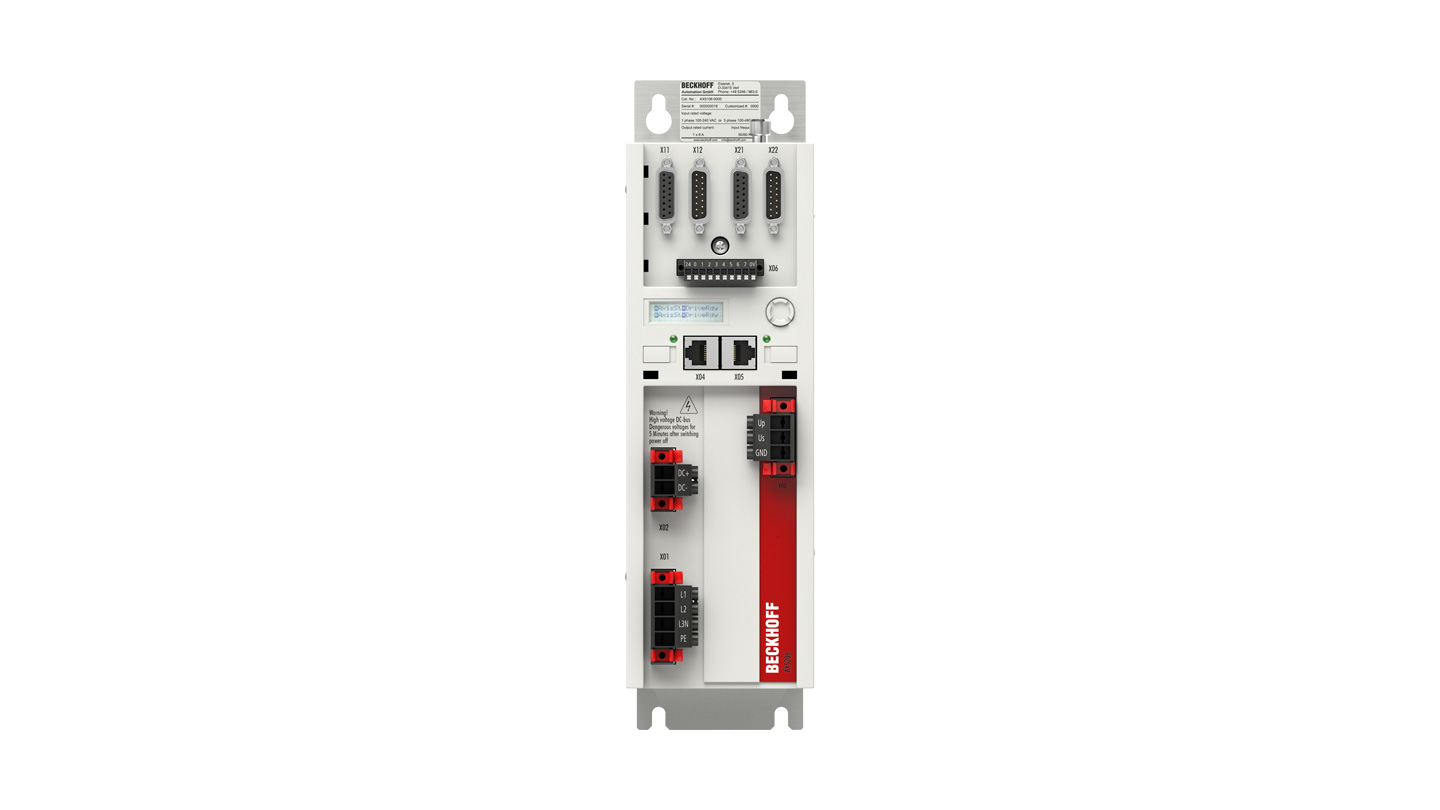 AX5206 | Digital Compact Servo Drives 2-channel | Beckhoff Worldwide