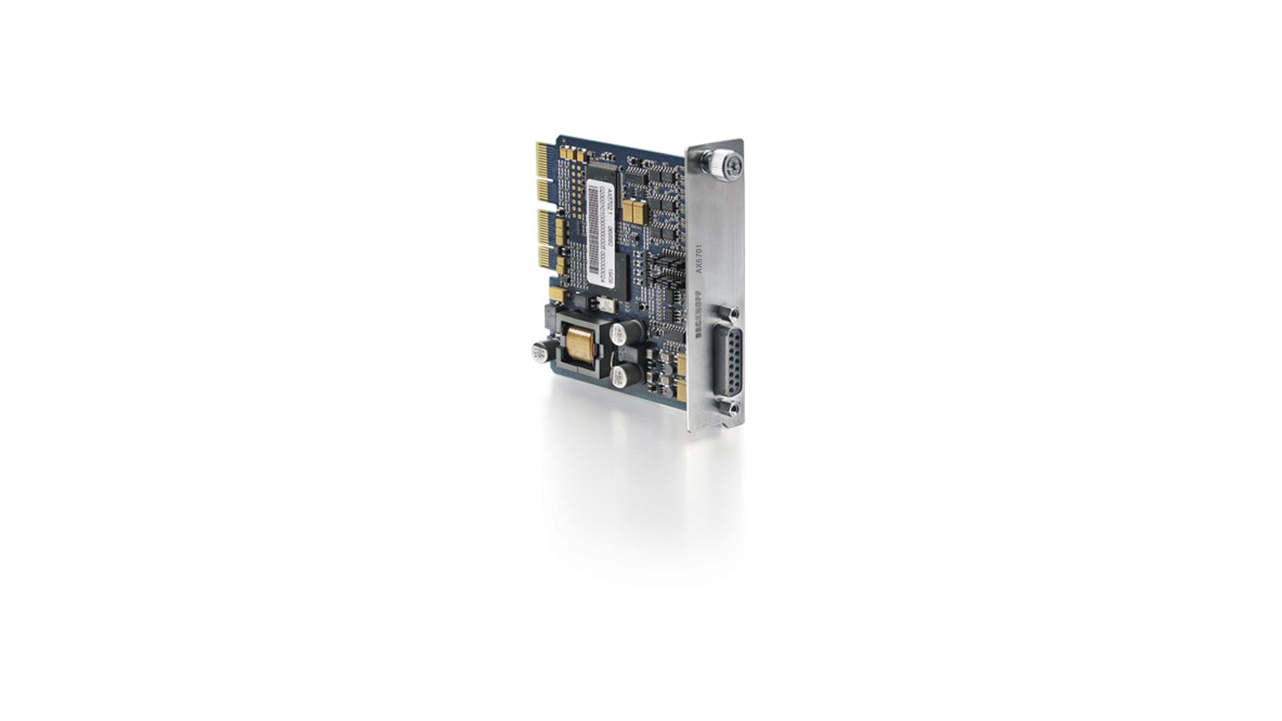 AX5701 | Encoder option card for AX51xx