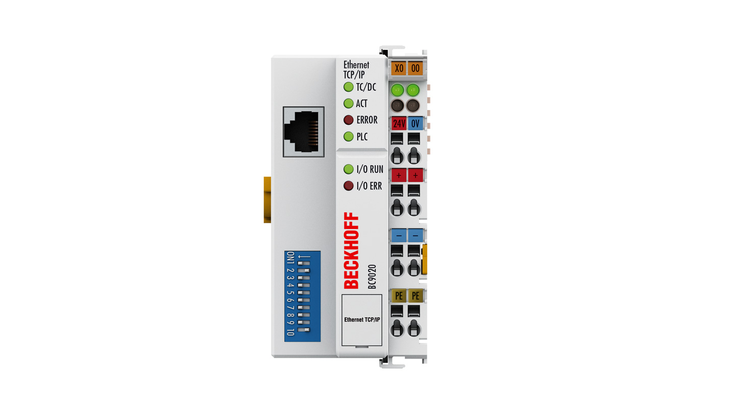 BC9020 Ethernet TCP/IP “Economy plus” Bus Terminal Controller