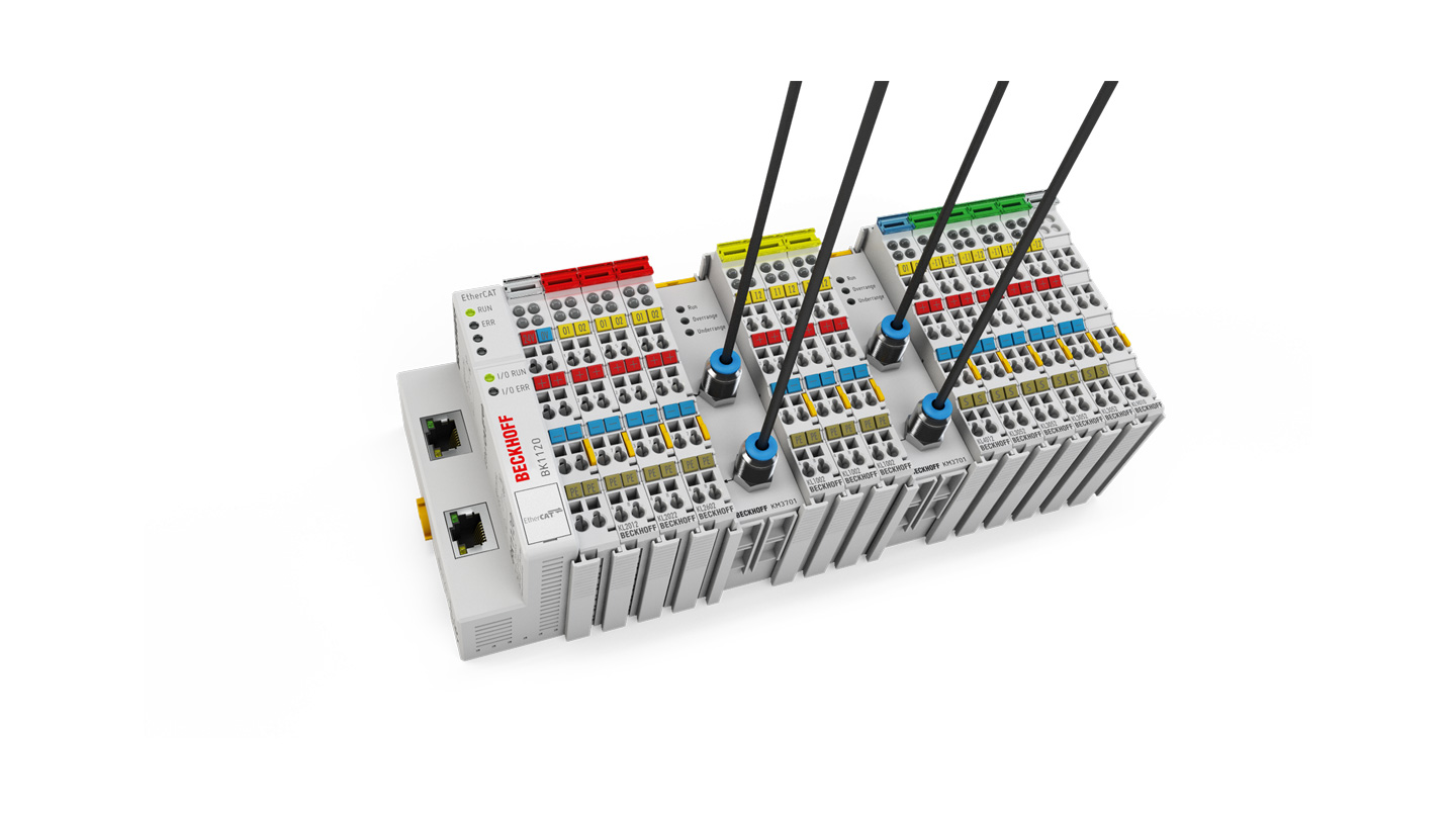 KM3702 | Busklemmenmodul, 2-Kanal-Analog-Eingang, Relativdruck, 0...7500 hPa (0…+7,5 bar)