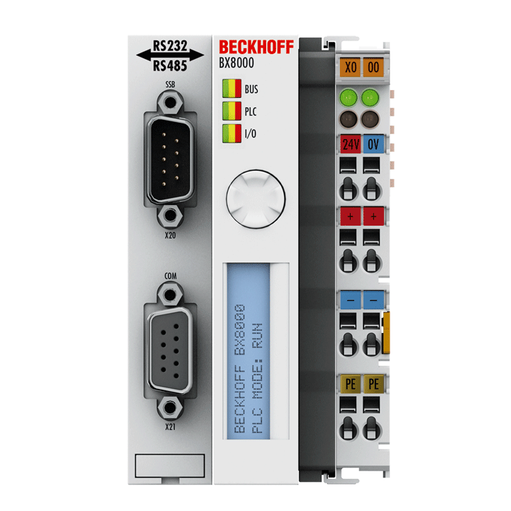 BX8000 | RS232/RS485-Busklemmen-Controller