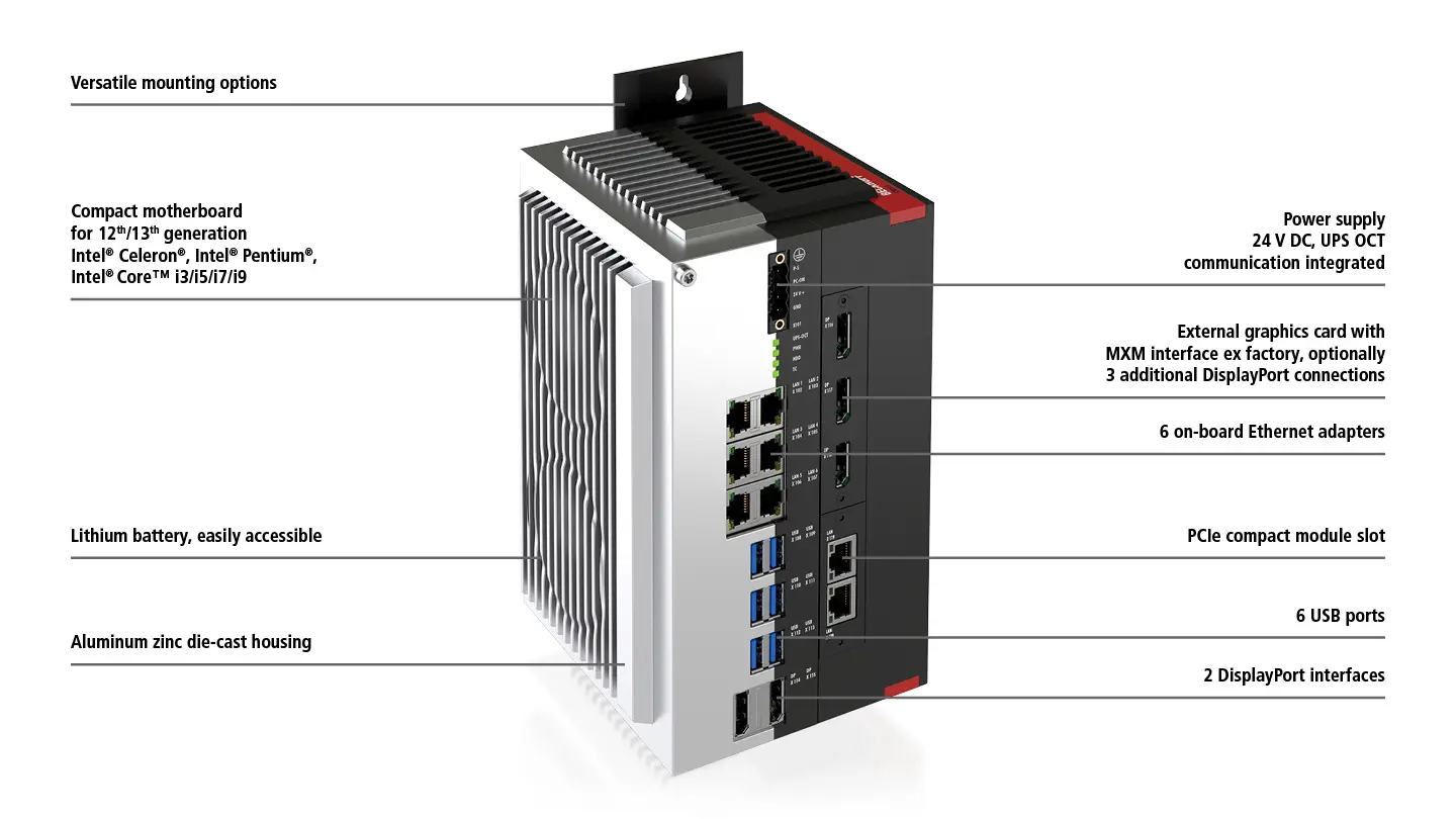 C6043-0090 | Ultra-compact Industrial PC with NVIDIA® GPU