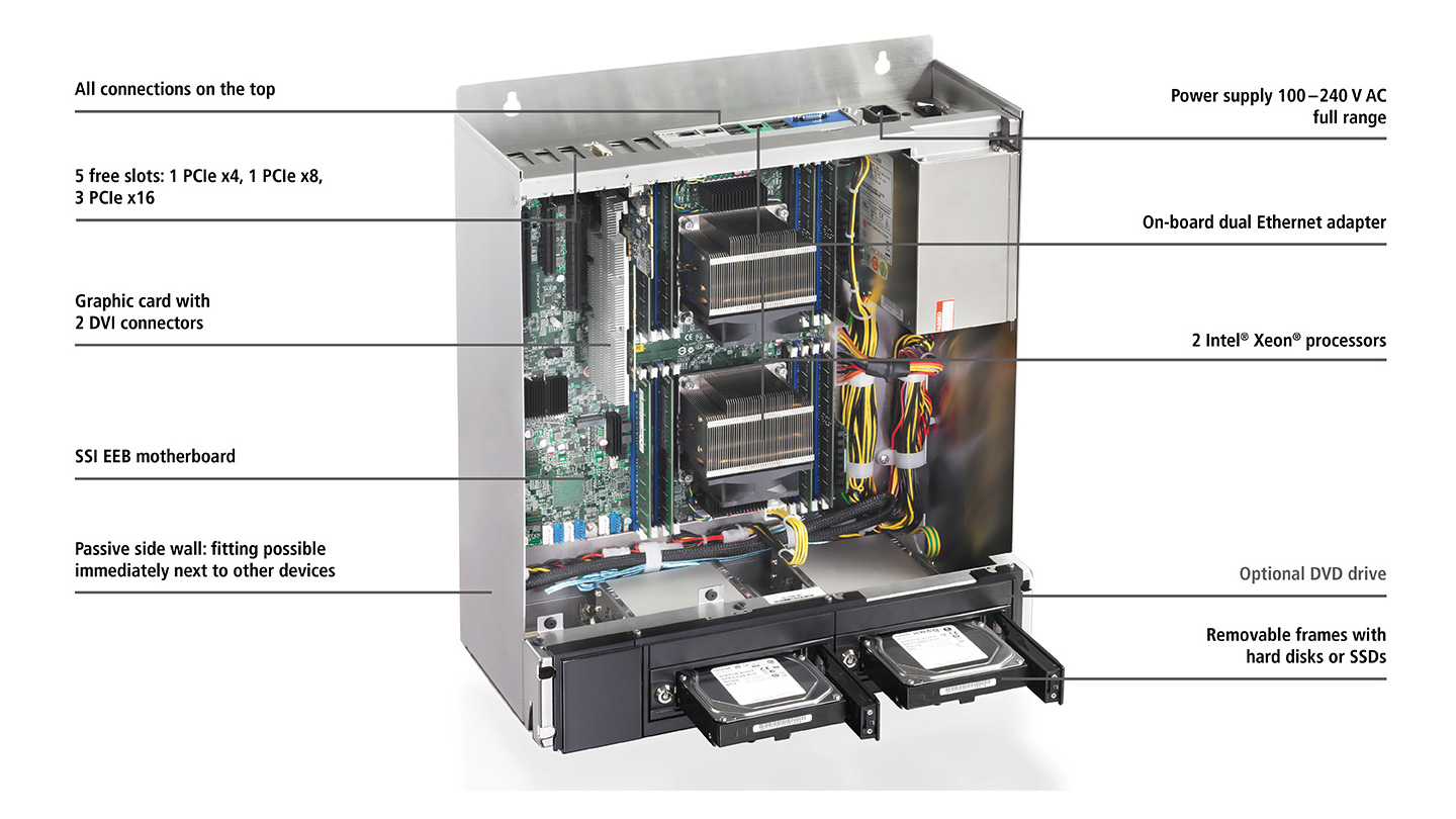 C6670-0010 | Control cabinet industrial server