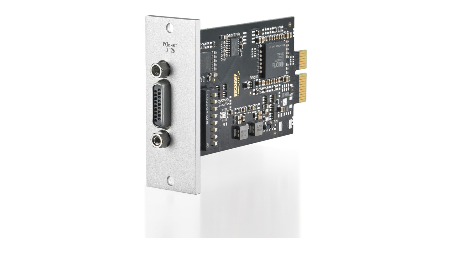 C9900-E2xx | Slotbox for extending Industrial PCs with two plug-in card slots