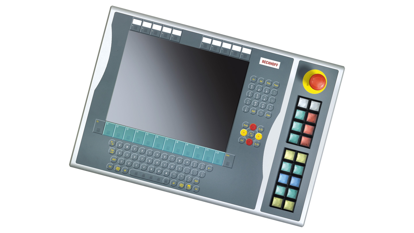 C9900-Ex7x | Tastererweiterung für Control Panel und Panel-PCs CP6xxx und CP7xxx mit 15-Zoll-Display und alphanumerischer Tastatur