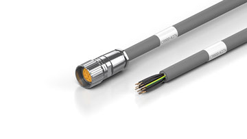 C9900-K275...K277 | Power cable, PVC, 12 x 1.00 mm², fixed installation, gray