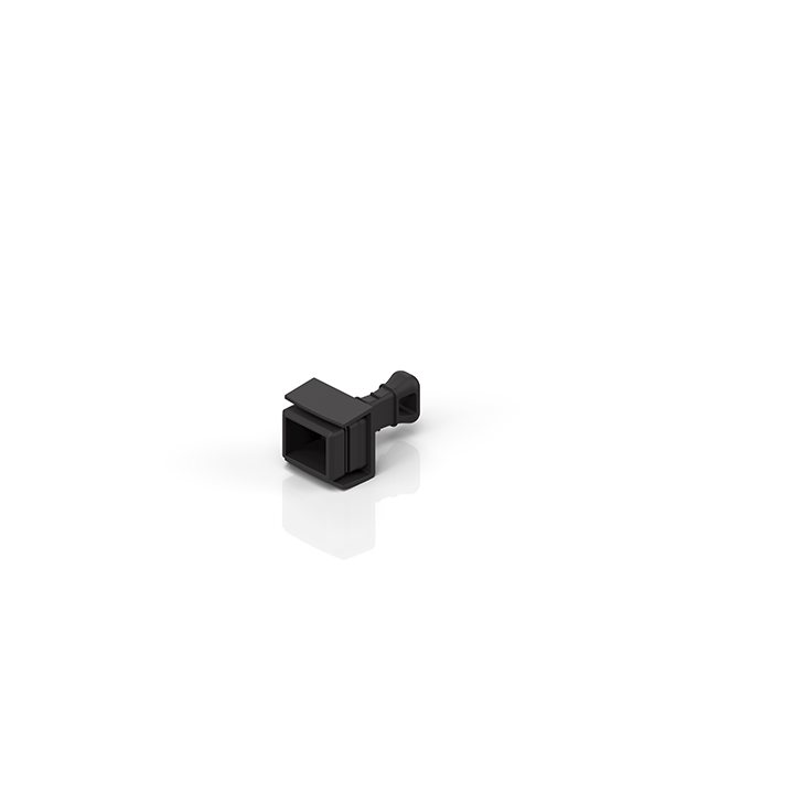 C9900-K935 | Schutzkappe, Kunststoff, Push-Pull V4, schwarz, gerade, IP65/67