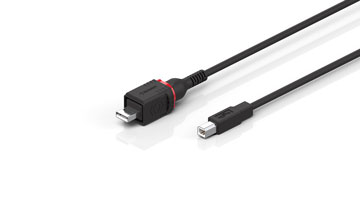 C9900-K942…K944 | USB cable, shielded, PVC, fixed installation, black
  