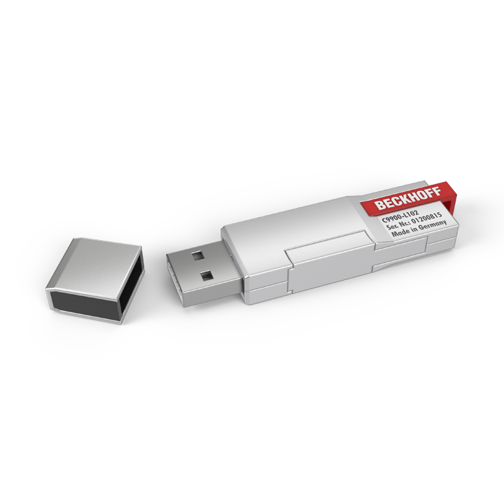 C9900-L102 | License key USB stick for TwinCAT 3.1, with RTC