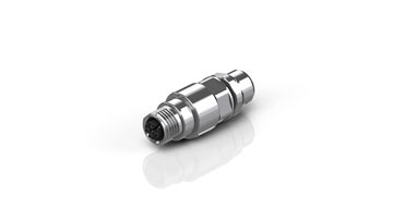 C9900-P942 | Industrial Ethernet/EtherCAT G/G10 adapter and CP-Link 4 flange feed-through, shielded, metal