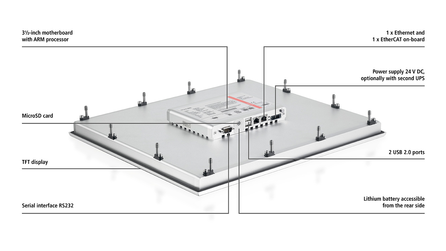 CP26xx-0000 | Panel PC with Arm® Cortex®-A8