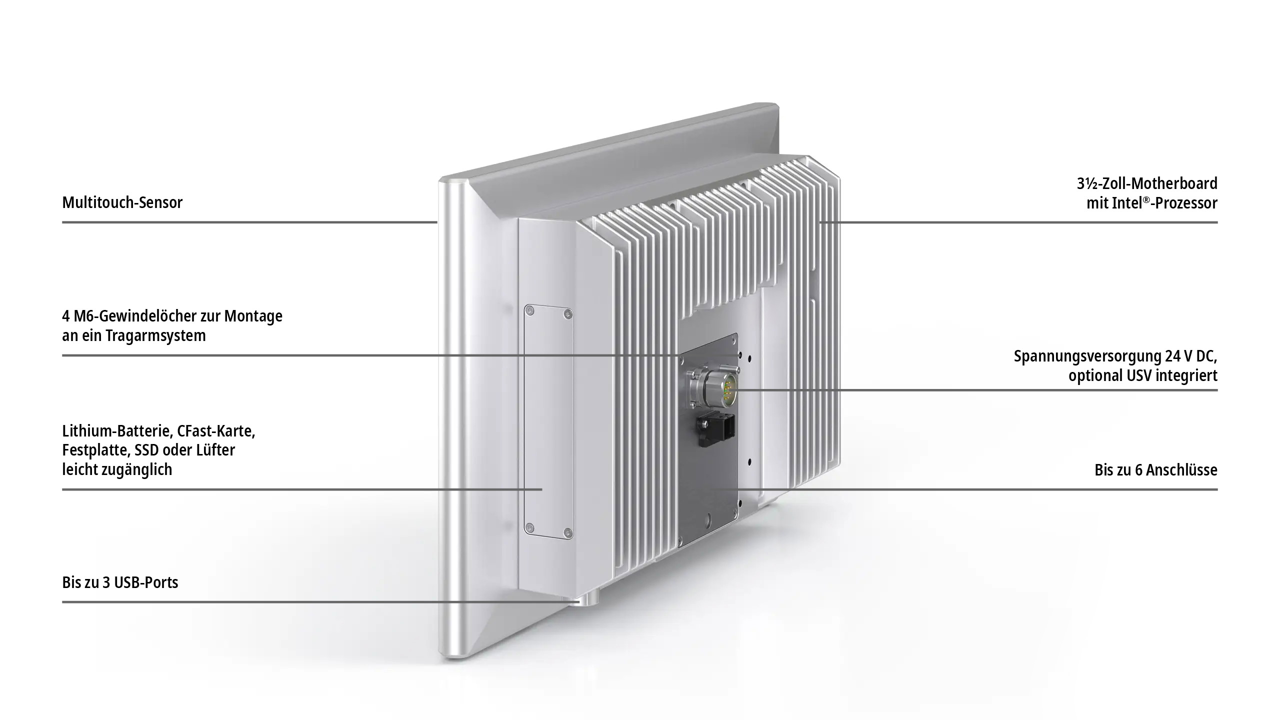 CP32xx-1600 | Multitouch-Panel-PC