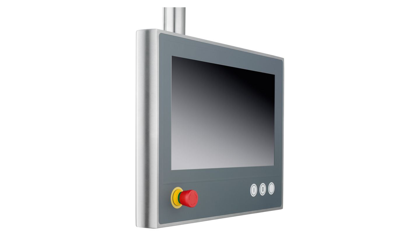 CP39xx-1414-0010 | Stainless steel multi-touch Control Panel with CP-Link 4 – The One Cable Display Link