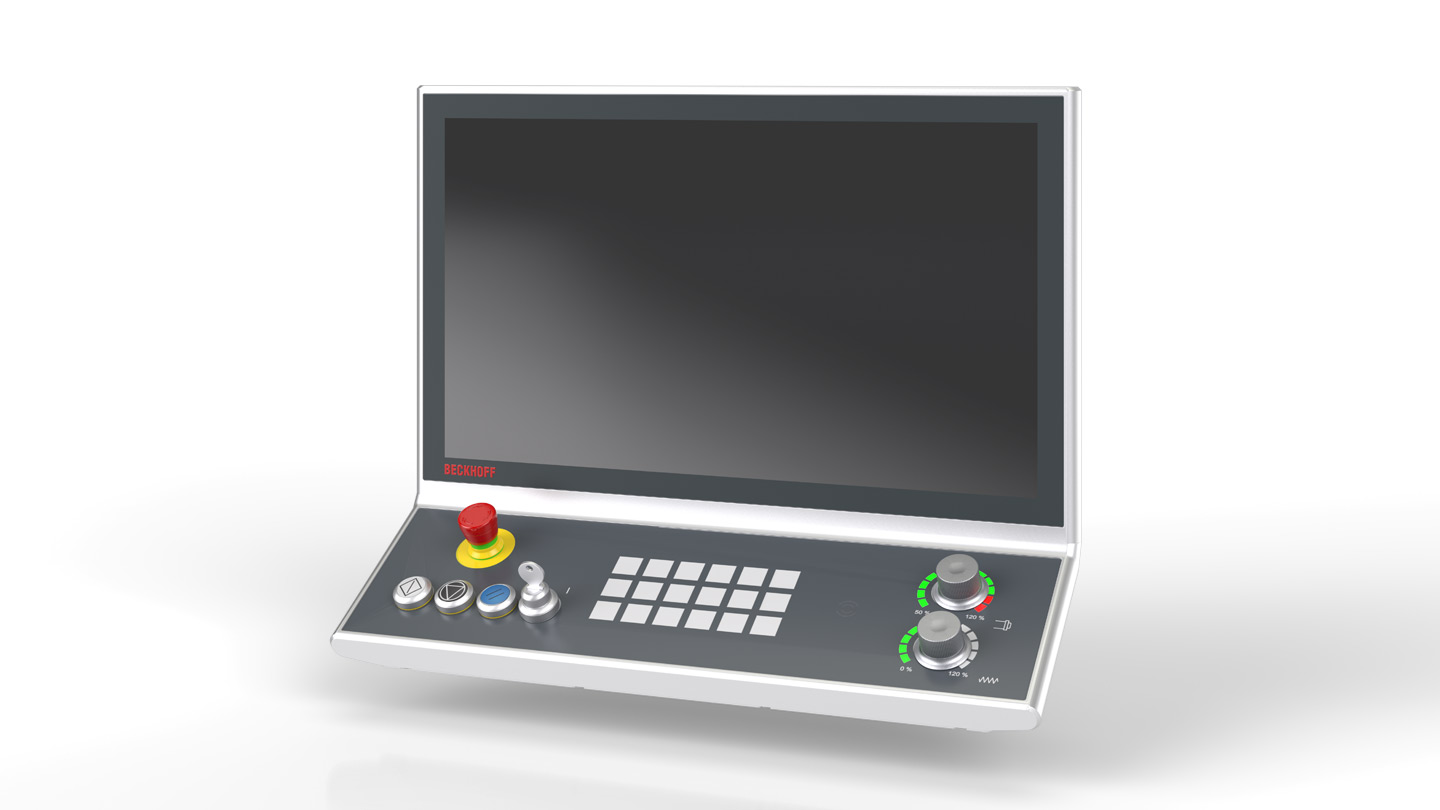 CP3921-1513-0000 | CNC multi-touch Control Panel in a special CNC function design with DVI/USB-Extended