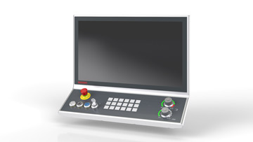 CP3921-1513-0000 | CNC-Multitouch-Control-Panel im speziellem CNC-Funktionsdesign mit DVI/USB-Extended