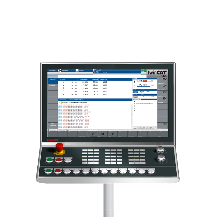 CP3921-1500-0010 | CNC multi-touch Control Panel in a special CNC function design with CP-Link 4