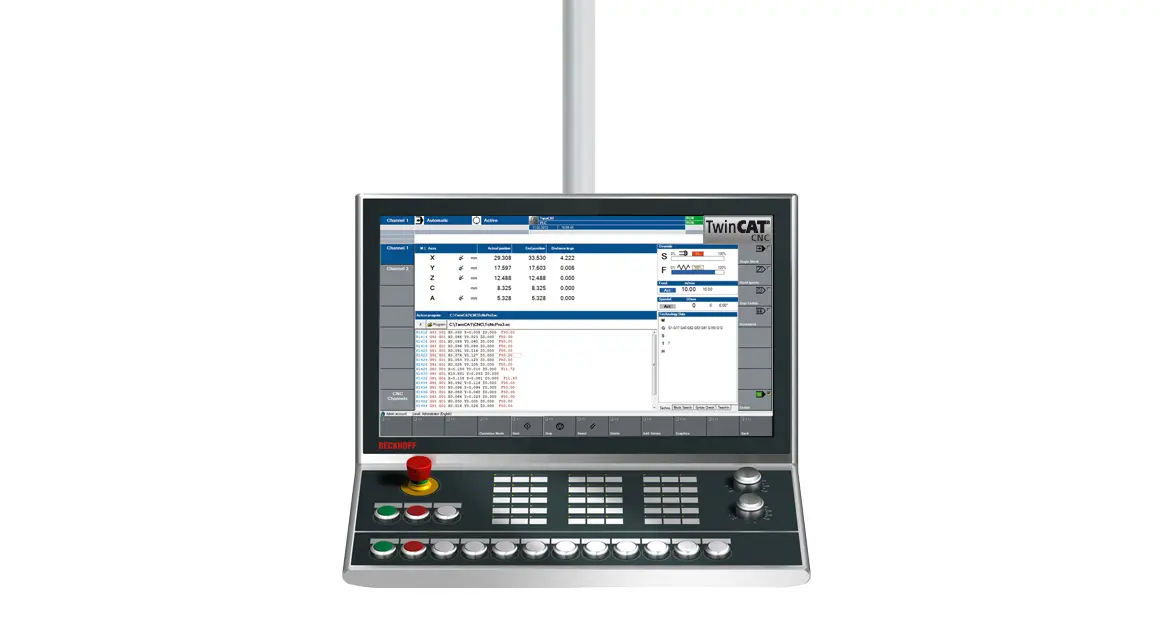 CP3921-1502-0010 | CNC multi-touch Control Panel in a special CNC