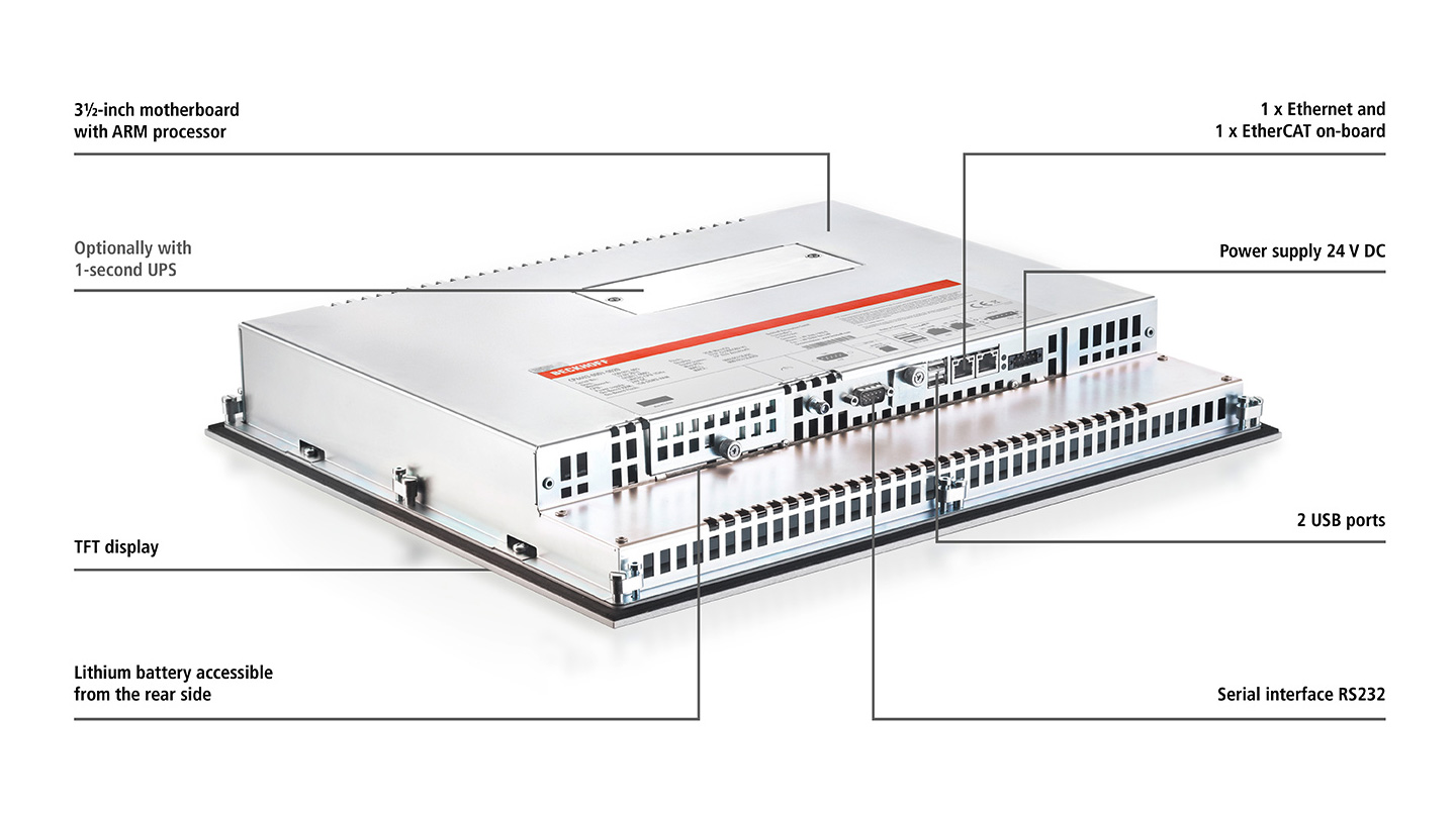 CP66xx-xxxx-0020 | Panel PC with Arm® Cortex®-A8