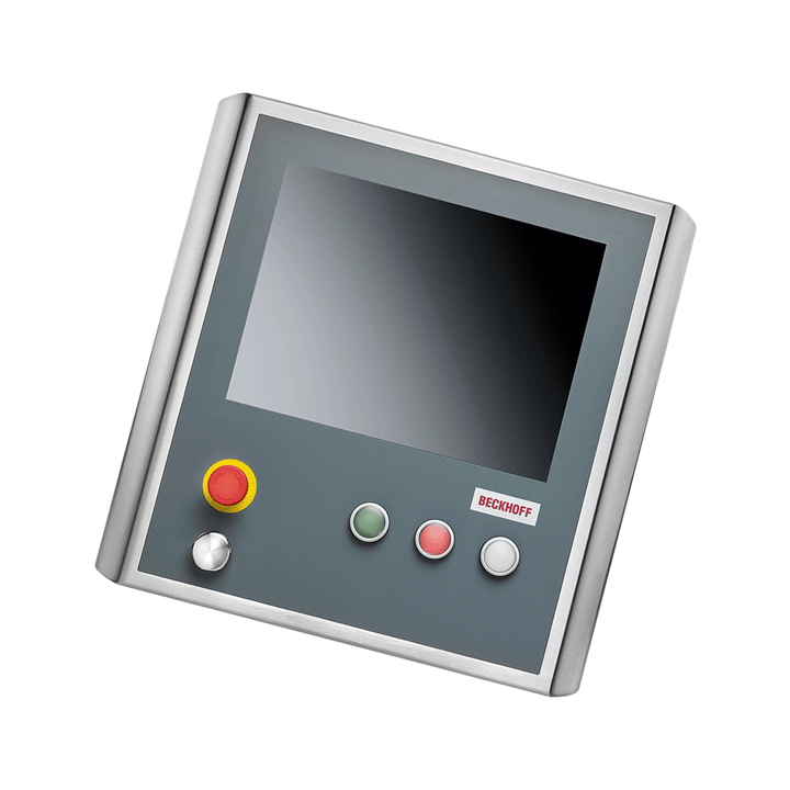 CP7901-1401-0010 | Edelstahl-Control-Panel in IP65 mit 12-Zoll-Display, kundenspezifische Ausführung