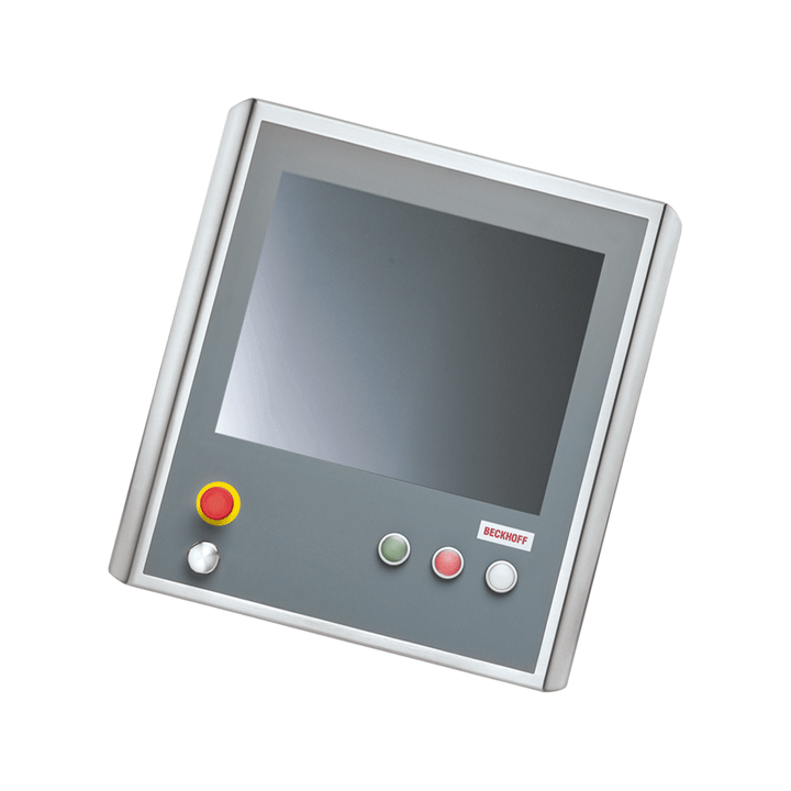 CP7903-1401-0010 | Edelstahl-Control-Panel in IP65 mit 19-Zoll-Display, kundenspezifische Ausführung