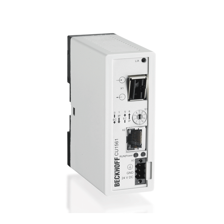 CU2208, Infrastructure, 8-port switch, Ethernet, 1 Gbit/s, 24 V DC, RJ45