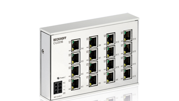 CU2016 | Infrastruktur, 16-Port-Switch, Ethernet, 100 MBit/s, 24 V DC, RJ45
