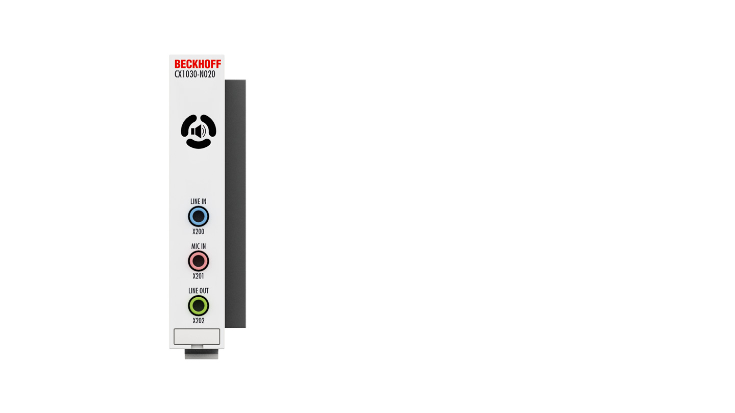 CX1030-N020 | System interfaces (service phase)