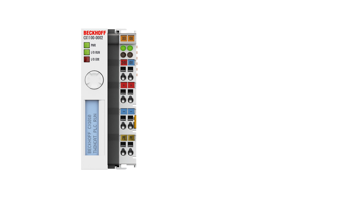 CX1100-0002 | Netzteile und I/O-Schnittstellen für CX1010/CX1020