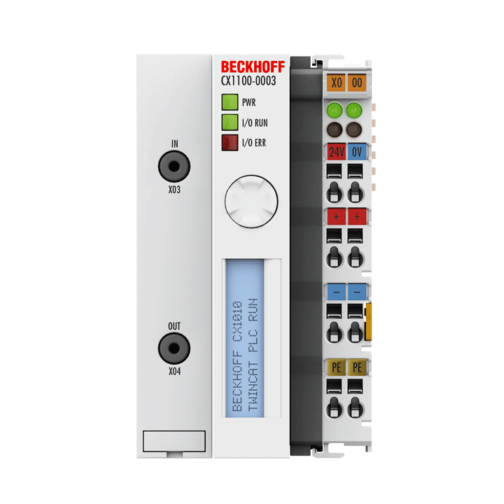 CX1100-0003 | Power supply units and I/O interfaces for CX1010/CX1020