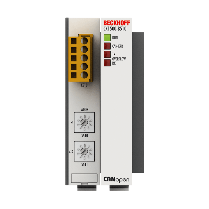 CX1500-B510 | CANopen slave fieldbus connection (service phase)