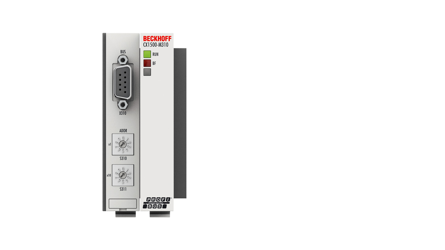 CX1500-M310 | PROFIBUS master fieldbus connection (service phase)