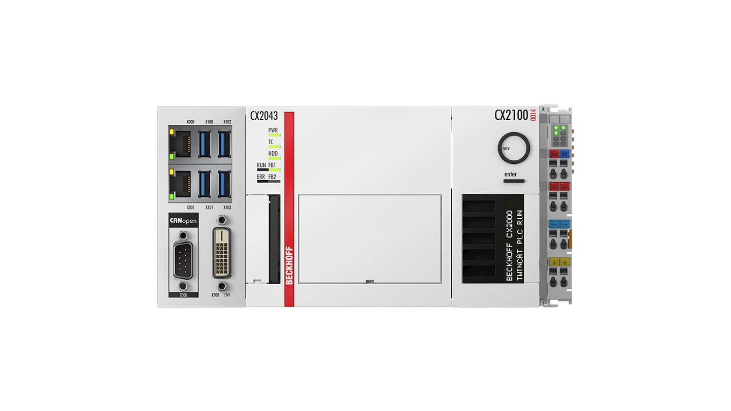 CX2043 | Embedded PC with AMD Ryzen™ V1807B